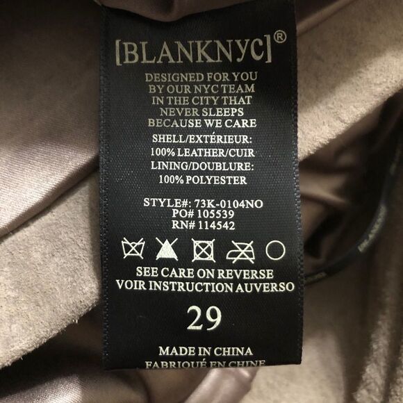 BLANK NYC Suede Miniskirt Size 26, 29 & 31 - Picture 13 of 14